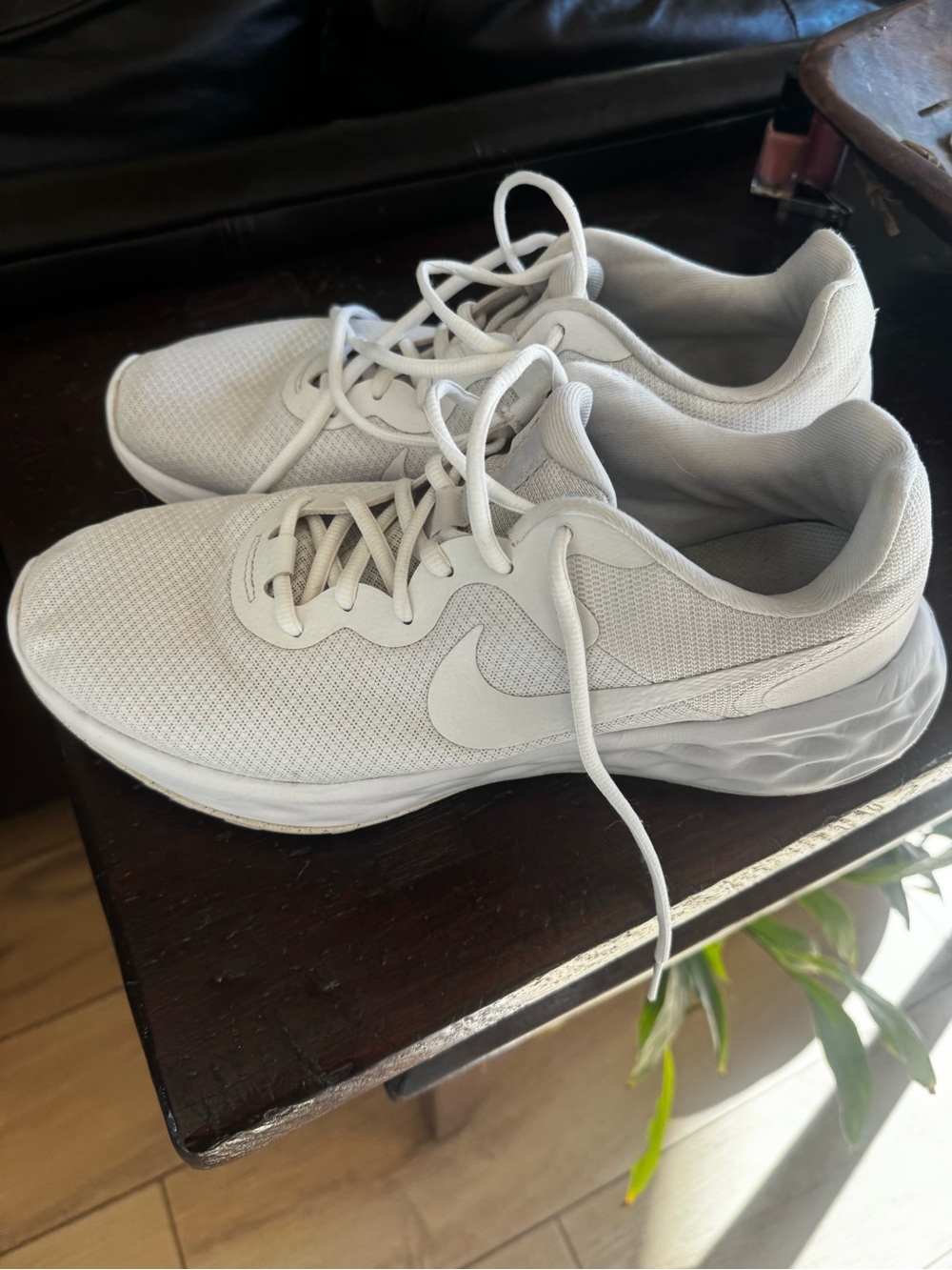 Nike Revolution 6 NN Triple White Running Shoes Men's Size 11 DC3728-102